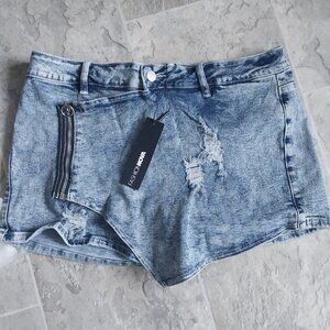 Short Jean Skort